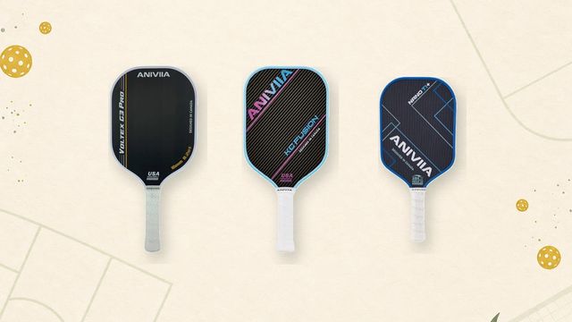 ANIVIIA 2026 高階球拍產品線,Voltex Gen 3 Pro、KC Fusion 與 Nano Ti+ 真實產品圖
